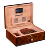 Daniel Marshall 30125 Signature Series 125-Cigar Humidor - Precious Burl Wood (30125.3)