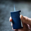 ST Dupont Maxijet Torch Flame Einzelstrahl-Zigarrenfeuerzeug – mattblau – Flamme