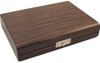 Humidor de viaje de madera de ébano - 24 puros