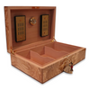 Elie Bleu Olive Wood 110 Cigar Humidor - Classic Collection - dividers