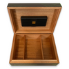 Zino Davidoff Graphic Leaf 60-Cigar Desktop Humidor (ZN-HUM-LEAF-60-BN) -Interior Top