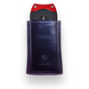 Colibri Leather Case For Lighter Or Cutter - X-Large (CR-CTC-CRRY-XL-BK) Exterior with Lighter Back