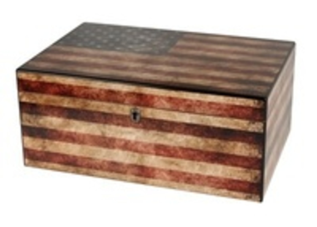 Now Back In Stock: The Old Glory Humidor