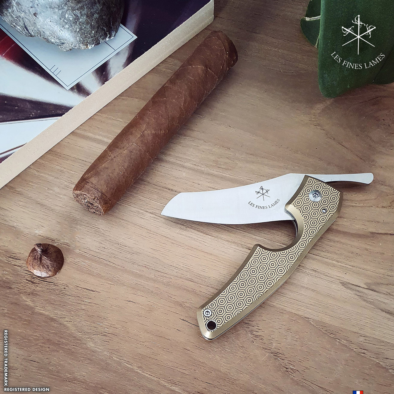 フランス製 ELOI エロア シガーカッター cigar knife