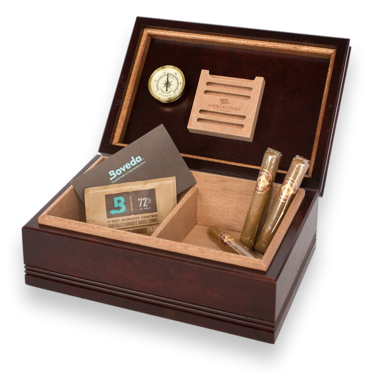 Plain Humidor - Desktop Cigar Box