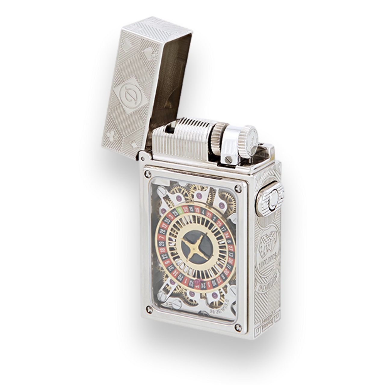 S.T. Dupont Casino Pocket Complication Double Soft Flame Cigar Lighter