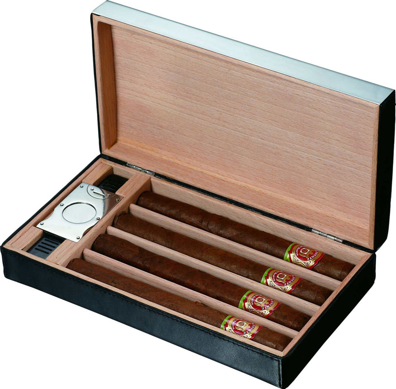 Humidor de puros de cuero de Pinetti en venta en Pamono