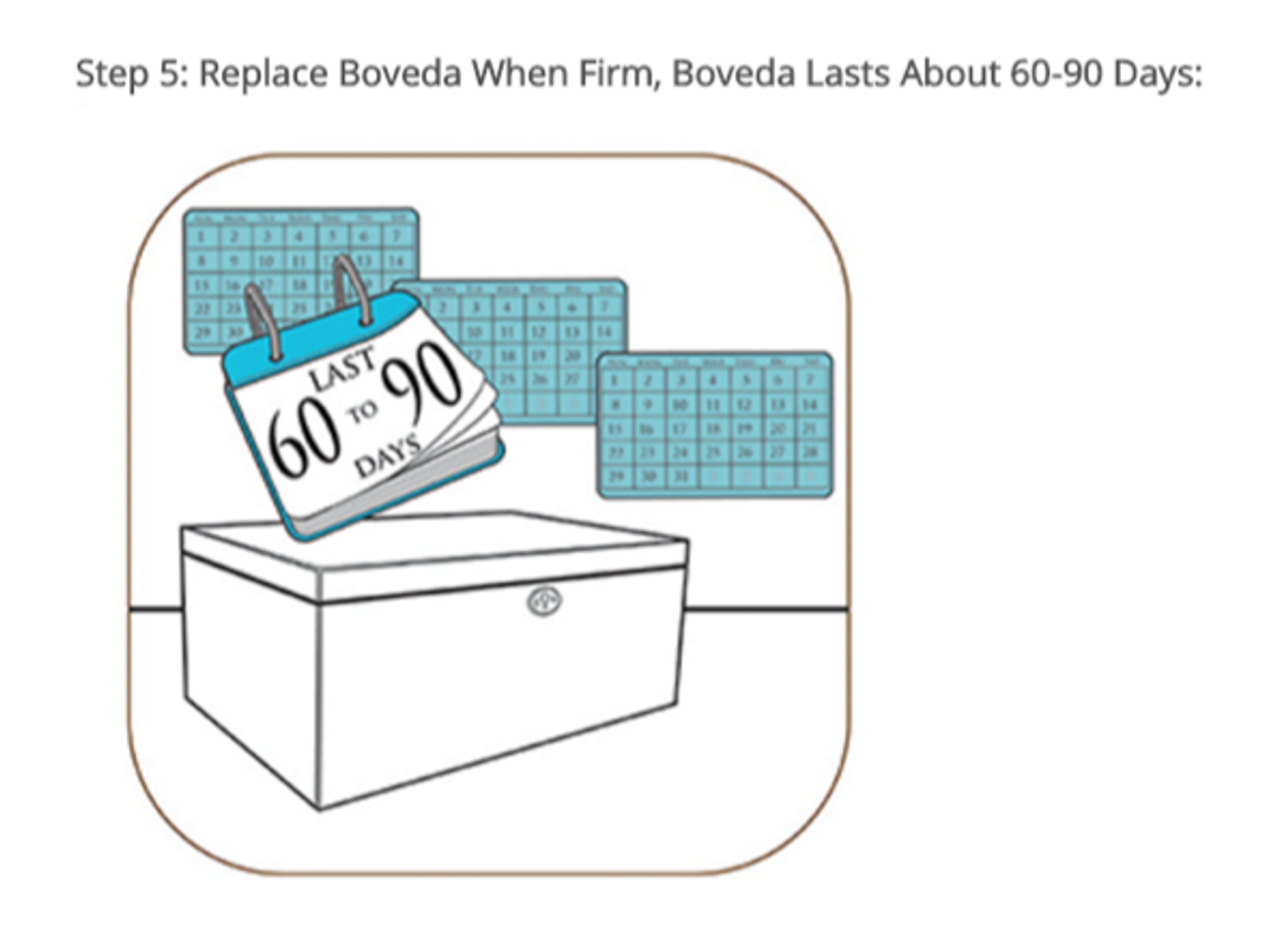 Boveda 69-72% Humidity - 100-Count Carton, Small 8g