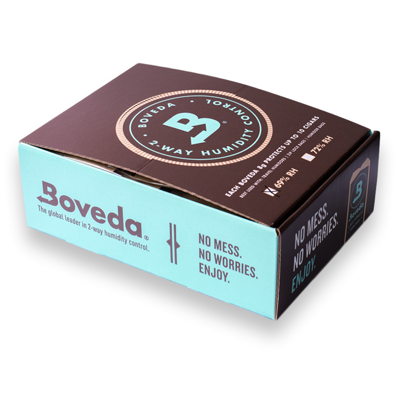 Boveda 69-72% Humidity - 100-Count Carton, Small 8g