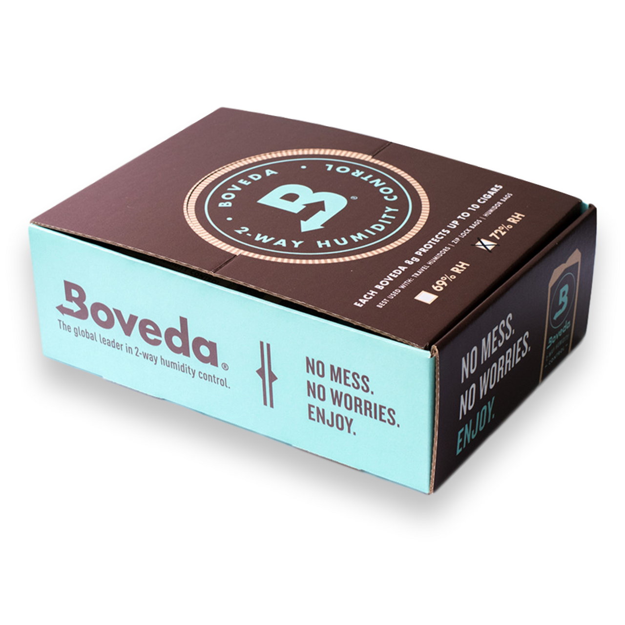 Boveda 72% RH 12-Pack Cube Size 60 for Cigar Humidity