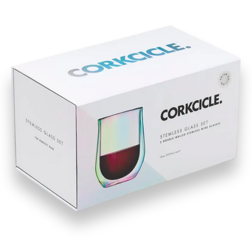 Corkcicle Double-Walled Glass - Set of 2 - Clear