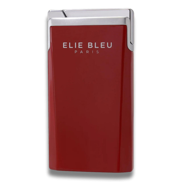 Elie Bleu Lak J-15 Fakkelvlam Enkele Jet Sigarenaansteker - Rood - Hoofdafbeelding