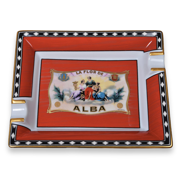 Elie - Bleu - Rouge - Cigare - Cendrier - Flor - de - Alba - Collection - Extérieur