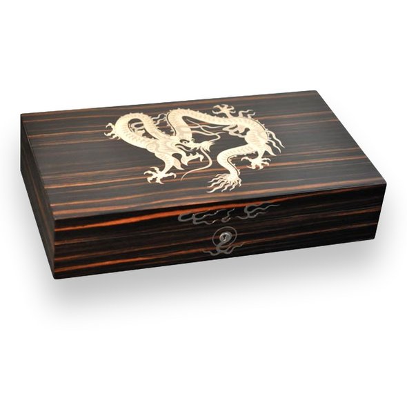 Elie Bleu Year of the Dragon 110 Cigar Humidor - Zodiac Collection 