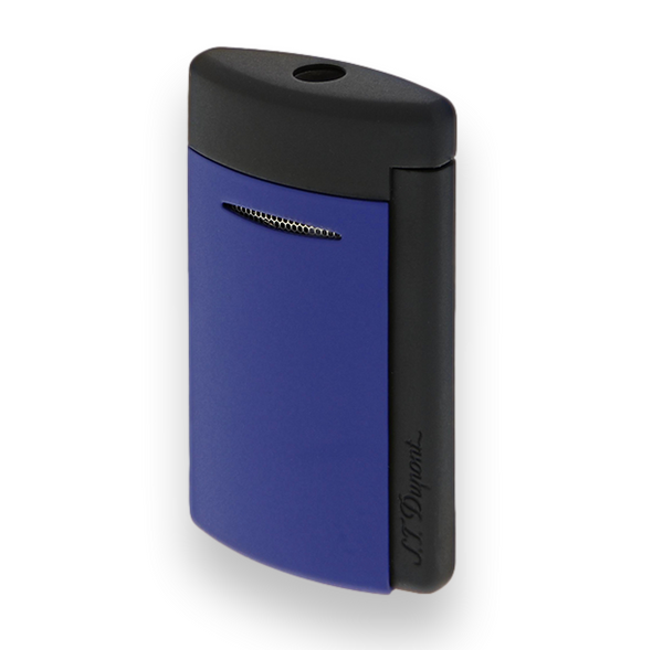 ST Dupont minijet fakkel flamme single jet cigarlighter - mat sort hav - hovedbillede