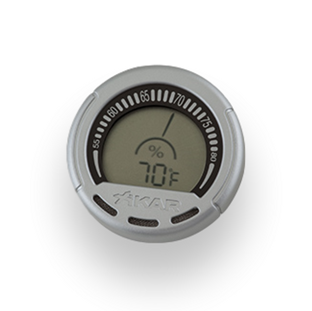 Xikar Digital Hygrometer  - Exterior Front