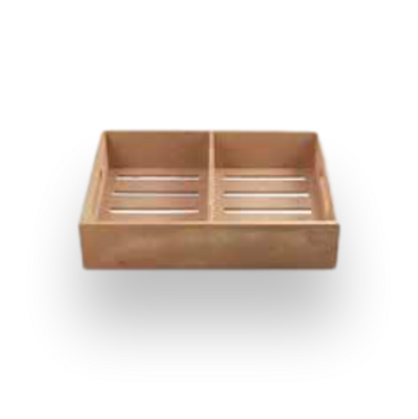 Humidor Supreme Spanish Cedar Cigar Tray  - Exterior Front