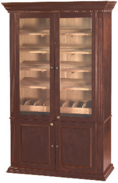 Quality Importers hum-5000 - decoratieve humidor voor wandkasten