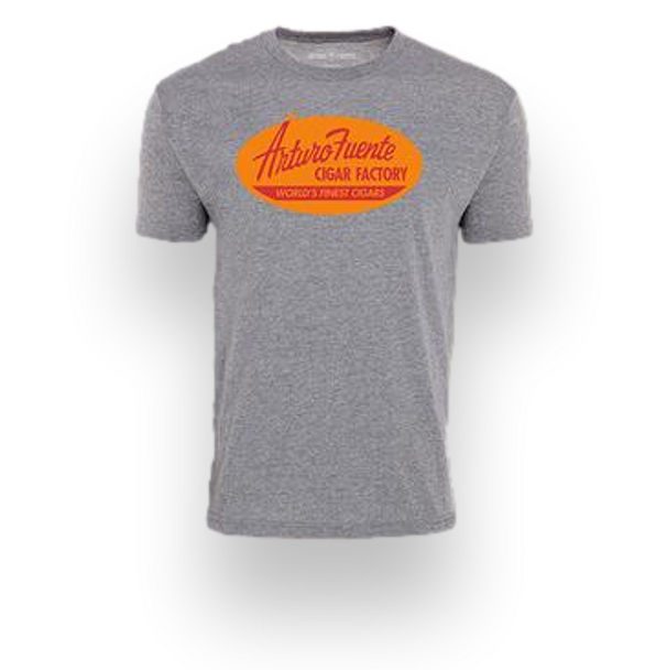 Arturo Fuente tampa bay inspiré t-shirt gris confortable - petit - devant extérieur