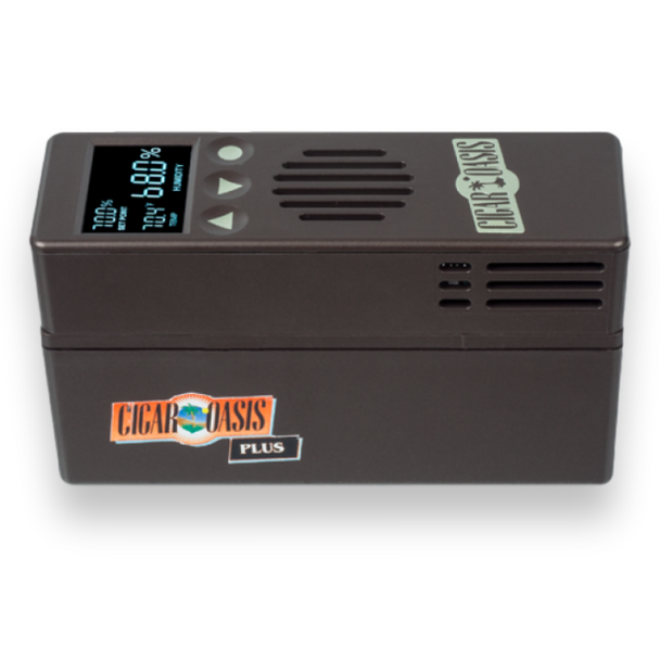 Humidificateur électronique Cigar Oasis plus 3.0 - côté extérieur gauche