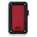 Colibri Rally Torch Flame Single Jet Cigar Lighter - Black and Red - Exterior Front