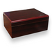 Prestige Executive 50-75 Cigar Desktop Humidor  - Exterior Front