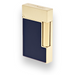 S.T. Dupont Perfect Ping Line 2 Soft Flame Cigar Lighter - Blue Lacquer and Yellow Gold - Exterior Closed