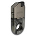 Dissim Sport Inverted Torch Flame Cigar Lighter - Black - Left Facing