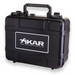 Xikar 40-Cigar Travel Humidor - Black - Exterior Front