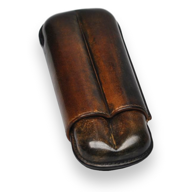 Havana Leather Cigar Travel Case - Cigar Accessories