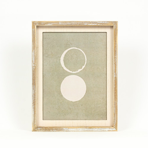 11x14.25x1.5 wd frmd sn (G CIRCLE) bn/cr