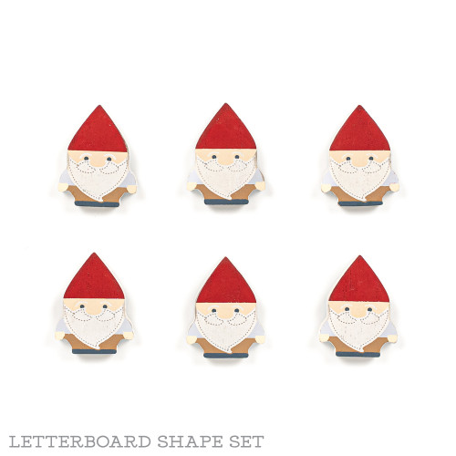 1.25x1.75x.25 wd shps s/6 (GNOMES) multi