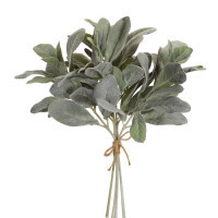 Faux Lambs Ear Bundle 14.5"H