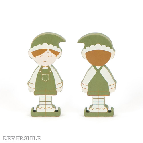 2.25x5.5x1 chunky wd shp (BOY ELF) multi