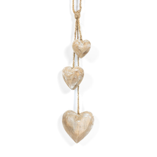 3x10x1 wood dangles (HEART) ntrl