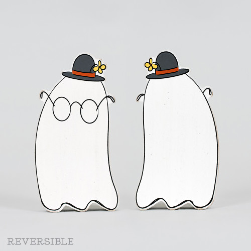 3x6x1 rvs chunky wood shape (GHOST) multi