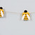 5' felt garland (BEES) multi