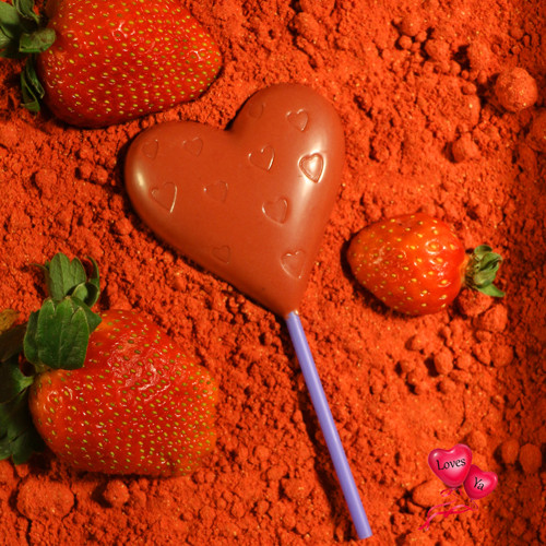 Strawberry Heart: Lollipop