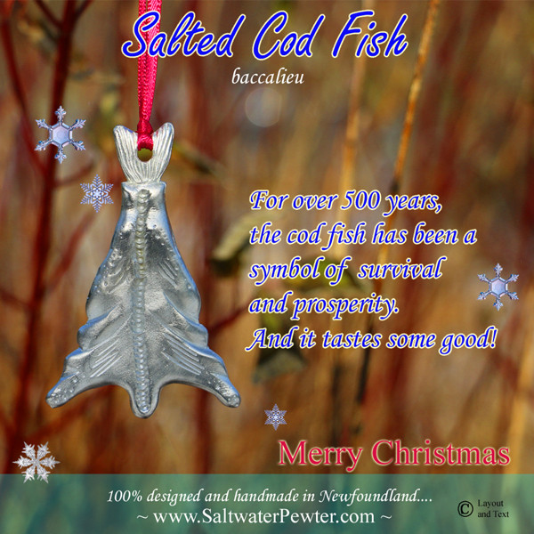 Salted Cod Ornament