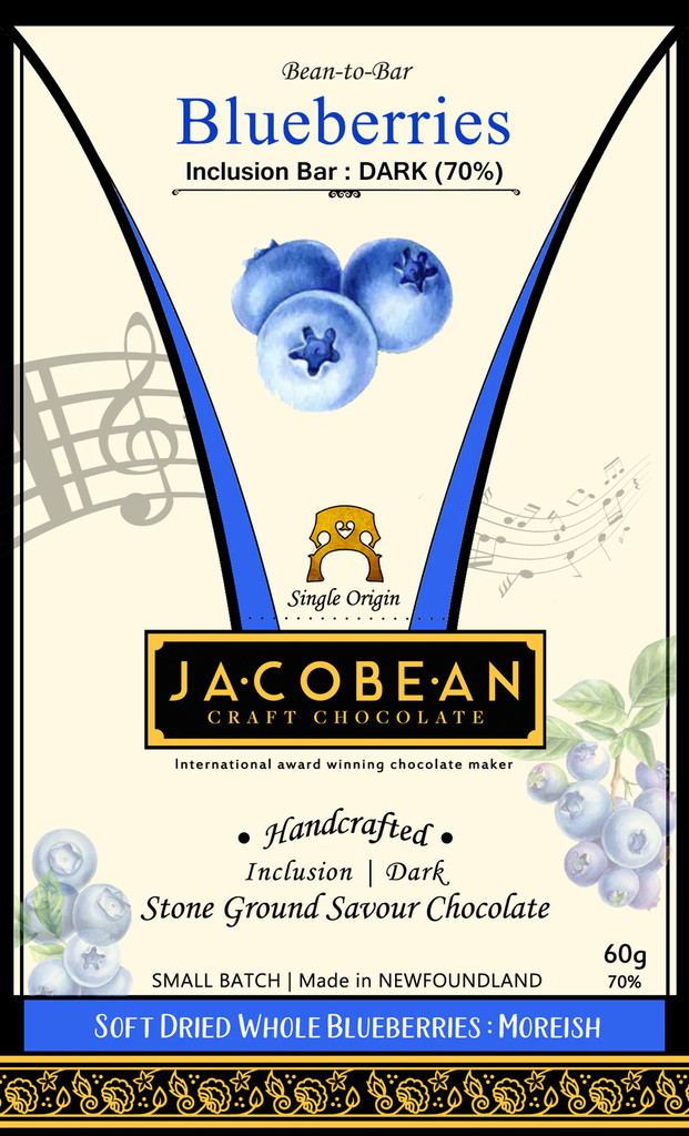Blueberry Inclusion  (DARK) : VOLUTE