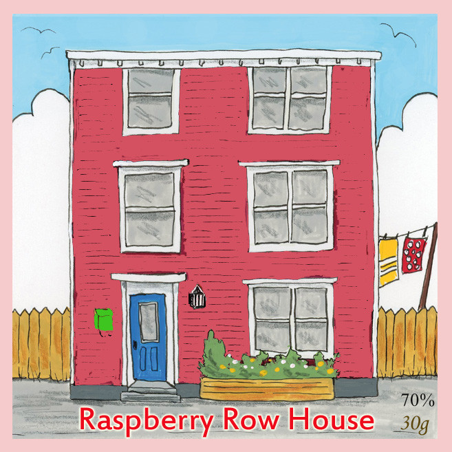 Jelly Bean Row house : Raspberry