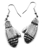 Saltwater Mittens (classic) : Earrings Saltwater Mittens (classic) : Earrings