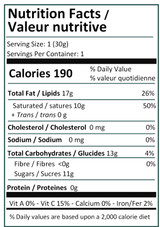 Jelly Bean Row house :  Blueberry coconut mylk chocolate bar nutritional information