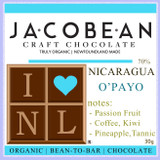 Nicarauga Single Origin 30g chocoalte bar :  Dark chocolate (70%)