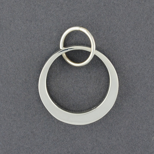 Sterling Silver Open Circle Pendant