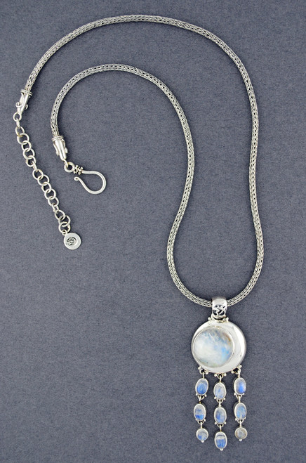 Moonbeam Moonstone Necklace