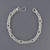 Sterling Silver Mini Twisted Link Bracelet