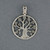 Sterling Silver Antiqued Tree Of Life Pendant