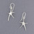 Sterling Silver Tiffany Inspired Starfish Earring