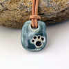 Sisu Beads Paw Print necklace. Honoring your pet.